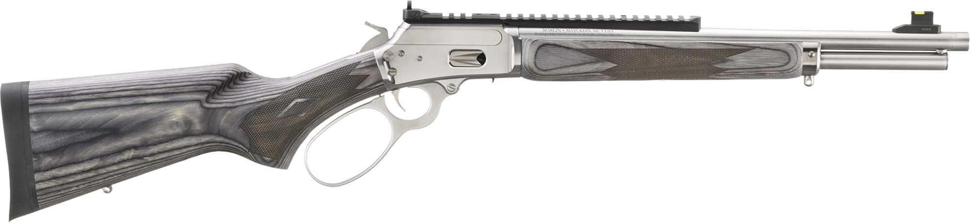 Marlin 70433 1894 SBL 357 Mag 8+1 16.10" Stainless Polished Threaded... - Marlin Firearms Company - 357 Magnum | 38 Special