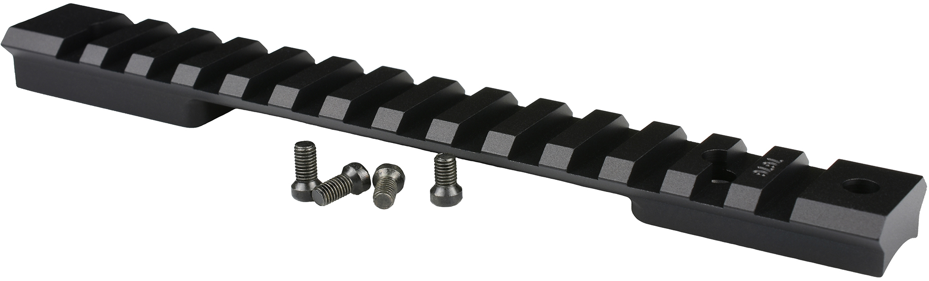 Warne 7676M Mountain Tech Tactical Rail Black Anodized Aluminum...
