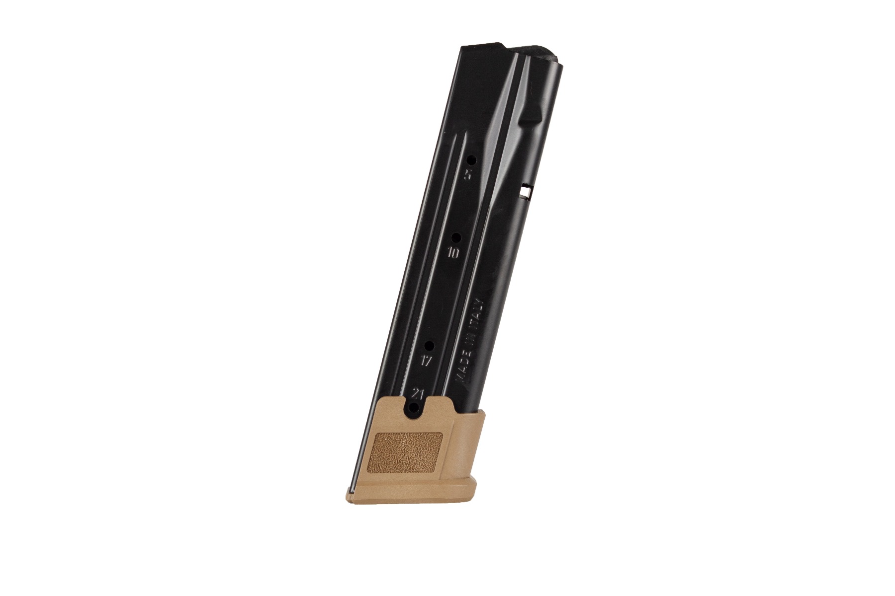 SIG SAUER P320 M17 Full Size Coyote 9mm 21rd Magazine (MAG-MOD-F-9-21-COY)