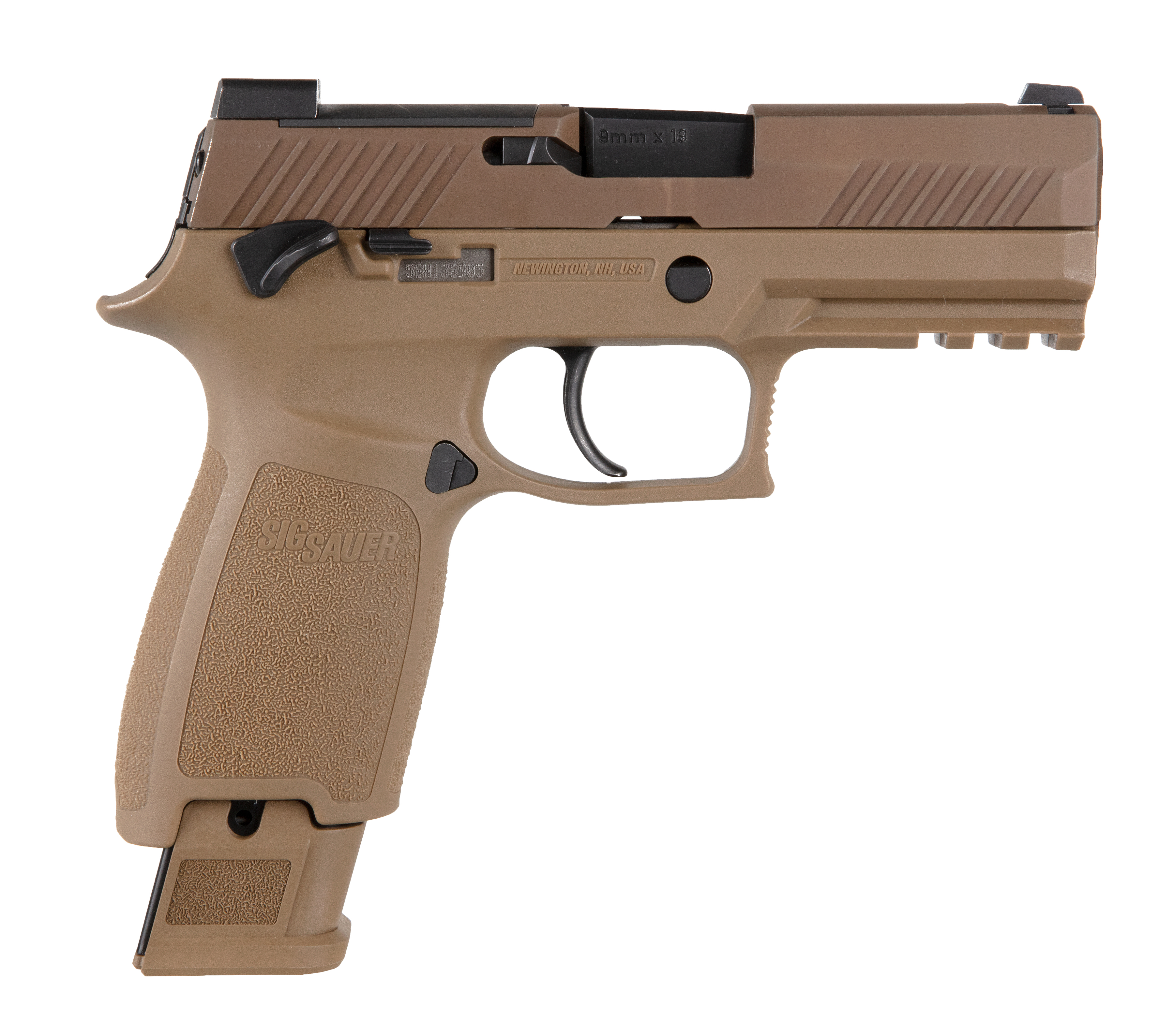 Sig Sauer P320 M18 9mm Luger 3.9" Barrel Coyote PVD Finish Stainless Steel - Sig Sauer - 9MM