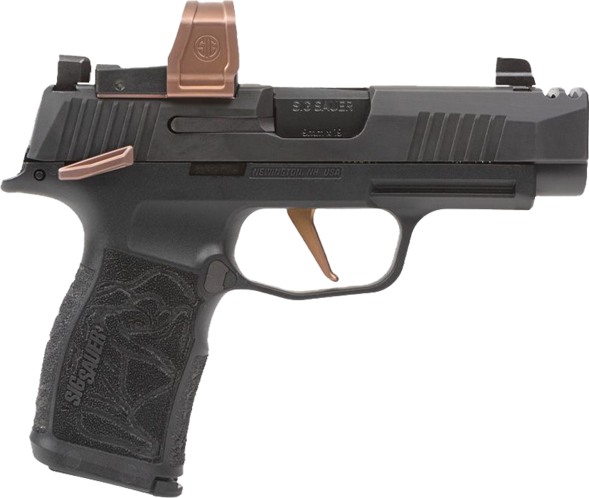 "SIG SAUER P365 Rose XL 9mm 3.1" Nitron Striker Fired Semi-Auto Pistol-img-0