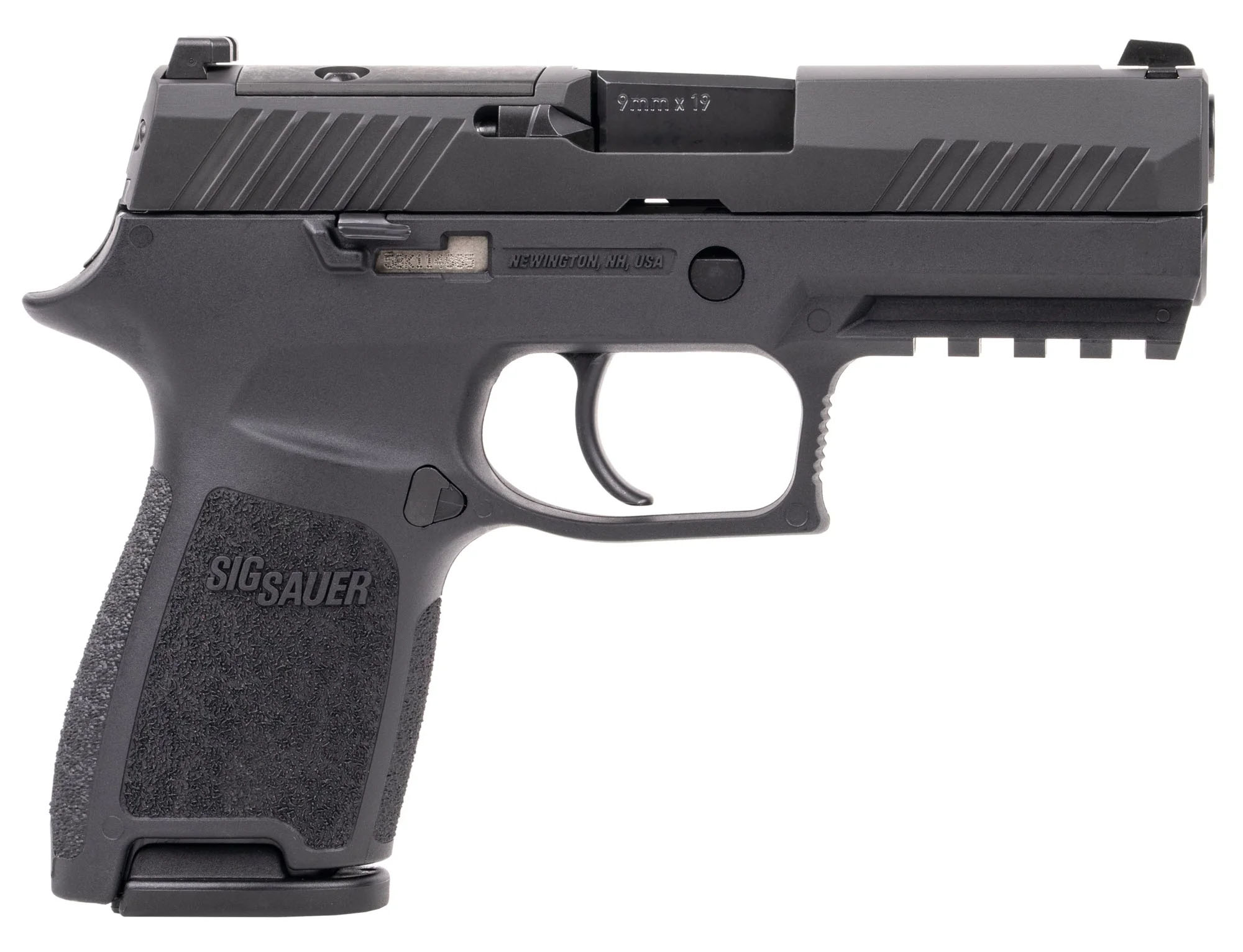 SIG SAUER P320 Compact 9mm 3.9in Siglite Sight 2x15rd Pistol (320C-9-BSSP)