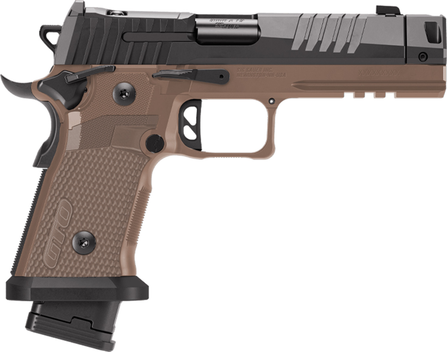 Sig Sauer P211 GTO Combat SAO Handgun 9mm Luger 23rd(1)&21rd(2) Magazines 4.4 Barrel Optic - Sig Sauer - SAO