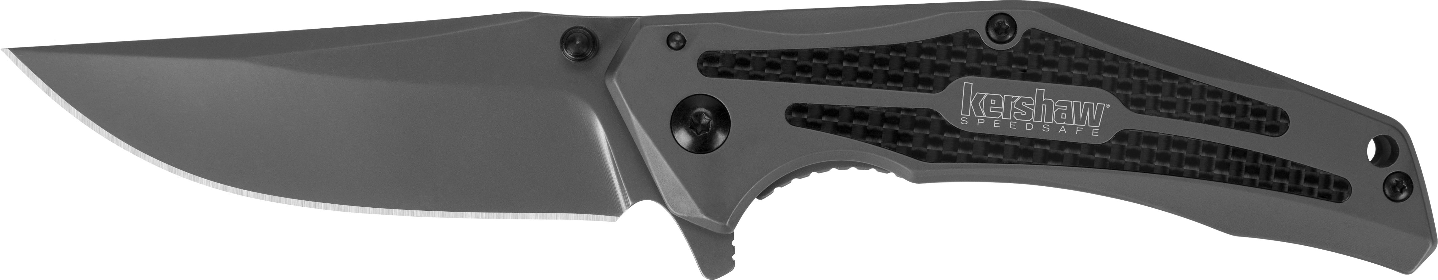 Kershaw 8300 DuoJet 3.25" Folding Knife Gray TiCN 8Cr13MoV SS Blade