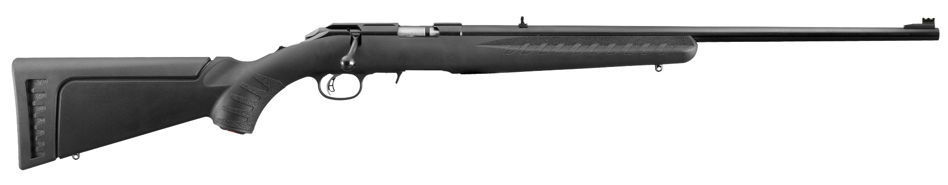Ruger American Rimfire Standard 22 Mag 9+1 22" Black Satin Blued Right - Ruger - 22 Magnum