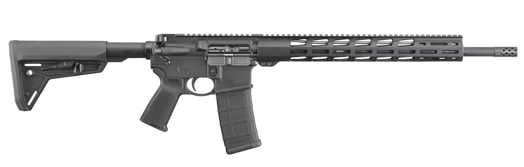 Ruger AR-556 MPR 5.56 NATO 18 in Barrel Black 30 Round Semi-Automatic