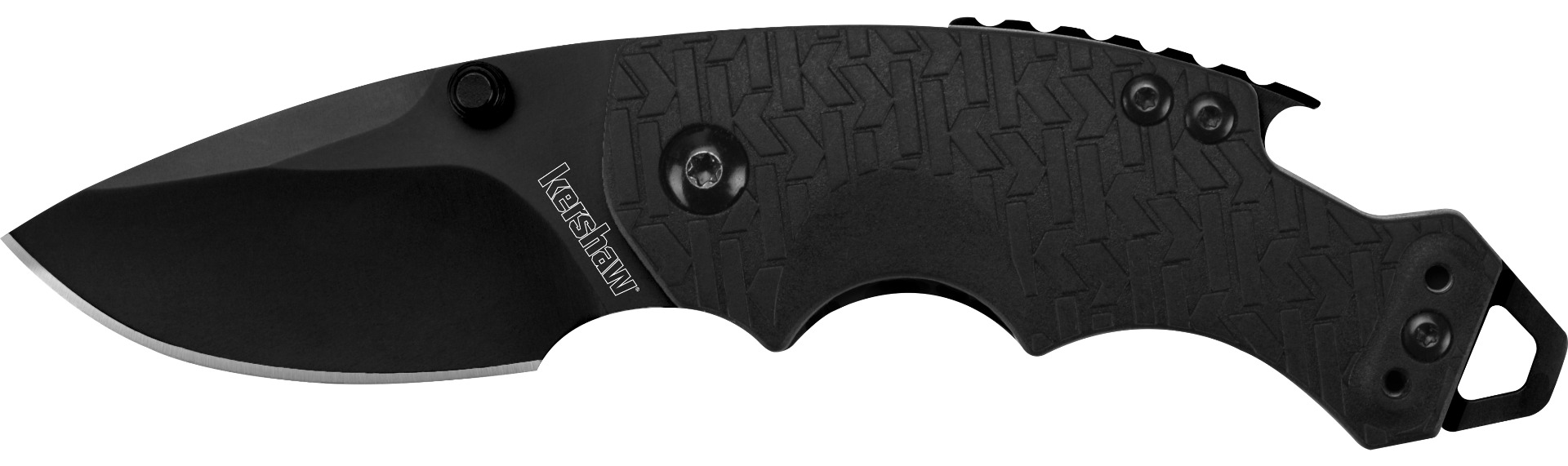 Kershaw 8700BLK Shuffle 2.4" Folding Knife Black Oxide 8Cr14MoV Blade