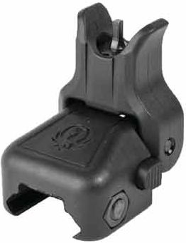 Ruger Back Up Sight Fits Picatinny Black Rapid Deploy Front 90414