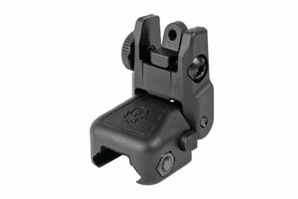 Ruger Rapid Deploy Rear Sight Black Polymer