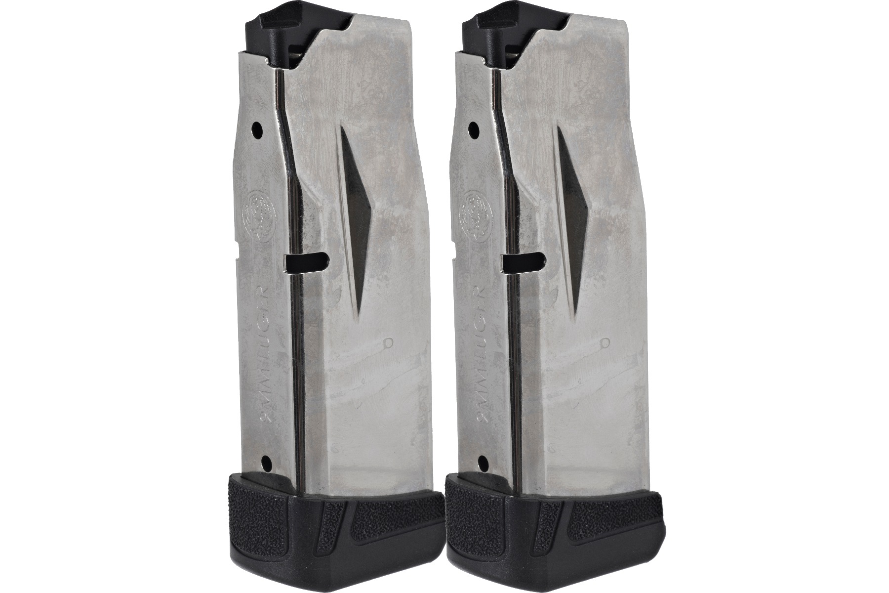 Ruger Max-9 12 Rd Magazine OEM Value Pack 9mm E-Nickel 2 Mags Mag - Ruger - 9MM