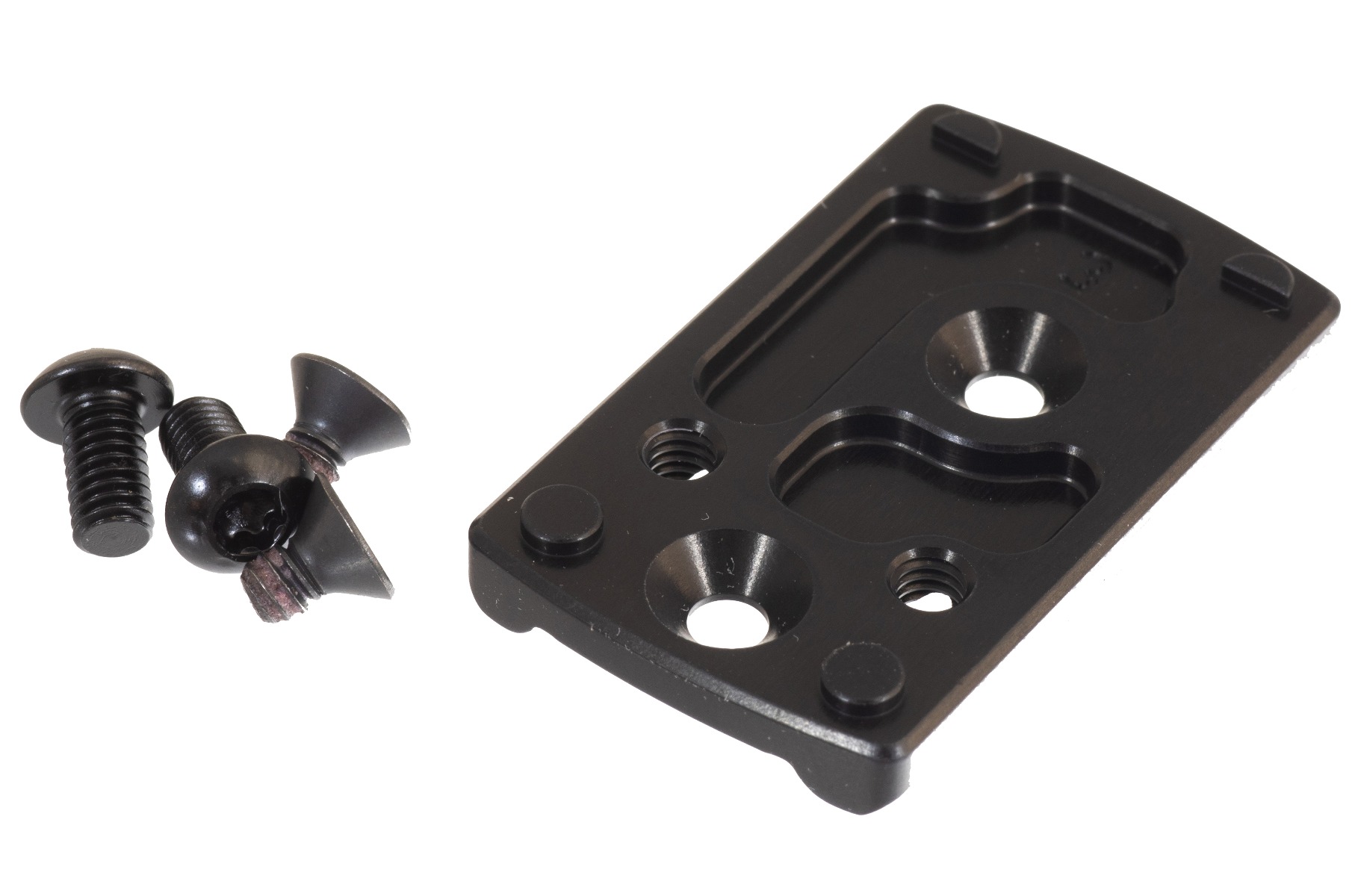 Ruger 90723 Ruger-57 Optic Adapter Plate Pistol Black Anodized Aluminum - Ruger