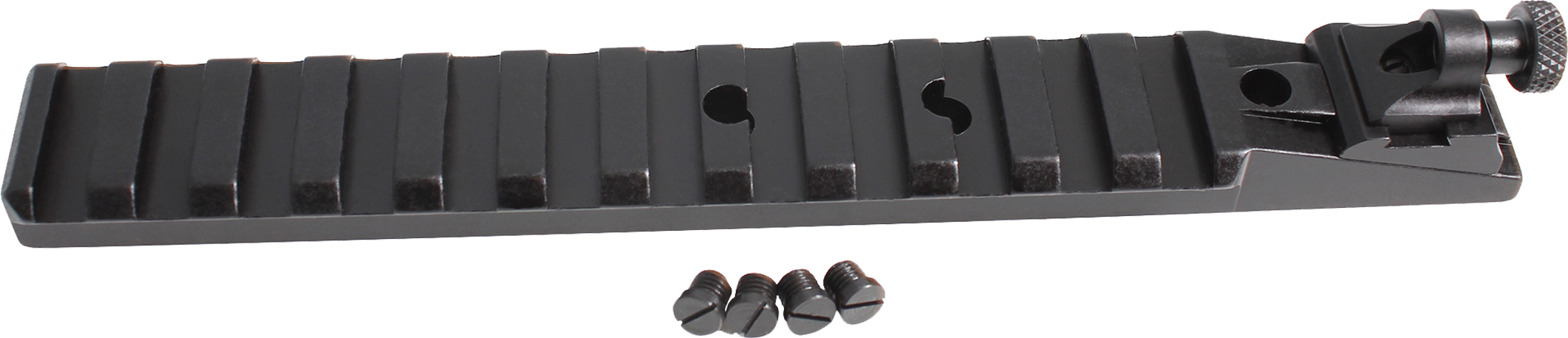 Traditions A1577 Break Action Base Matte Black Picatinny Rail