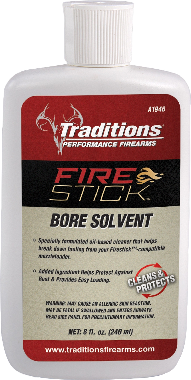 Traditions A1946 Bore Solvent 8 Ounce for Firestick Muzzleloaders