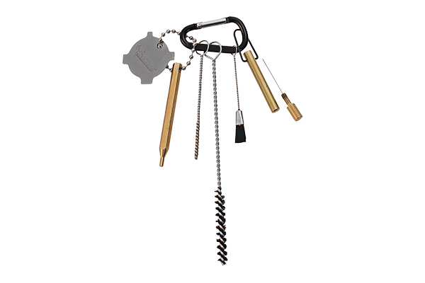 Traditions Flintlock Tool Kit with Fire Channel Brush, Cleaning Pick, and Nylon Brush