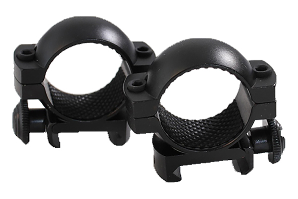 Traditions A791DS Scope Ring Set Weaver Medium 1" Tube Matte Black Aluminum