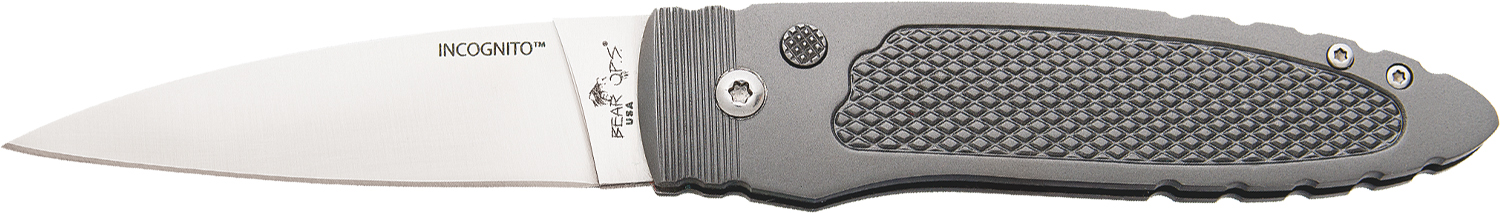 Bear AC-800-S Incognito Auto Knife 3" 14C28N Steel Ultra Thin Design