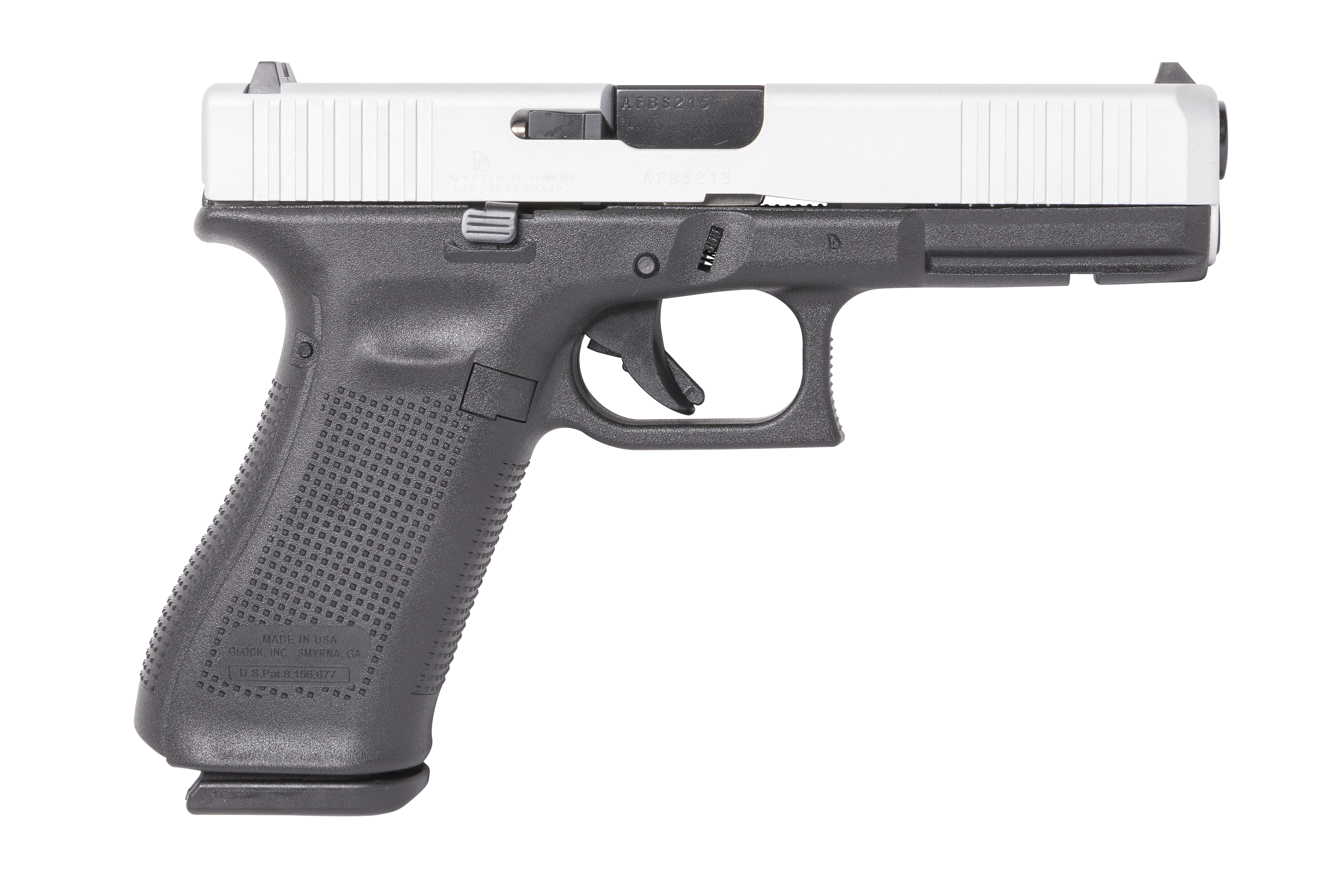 Glock ACG-57018 17 Gen5 9mm 17+1 Satin Aluminum Black Polymer
