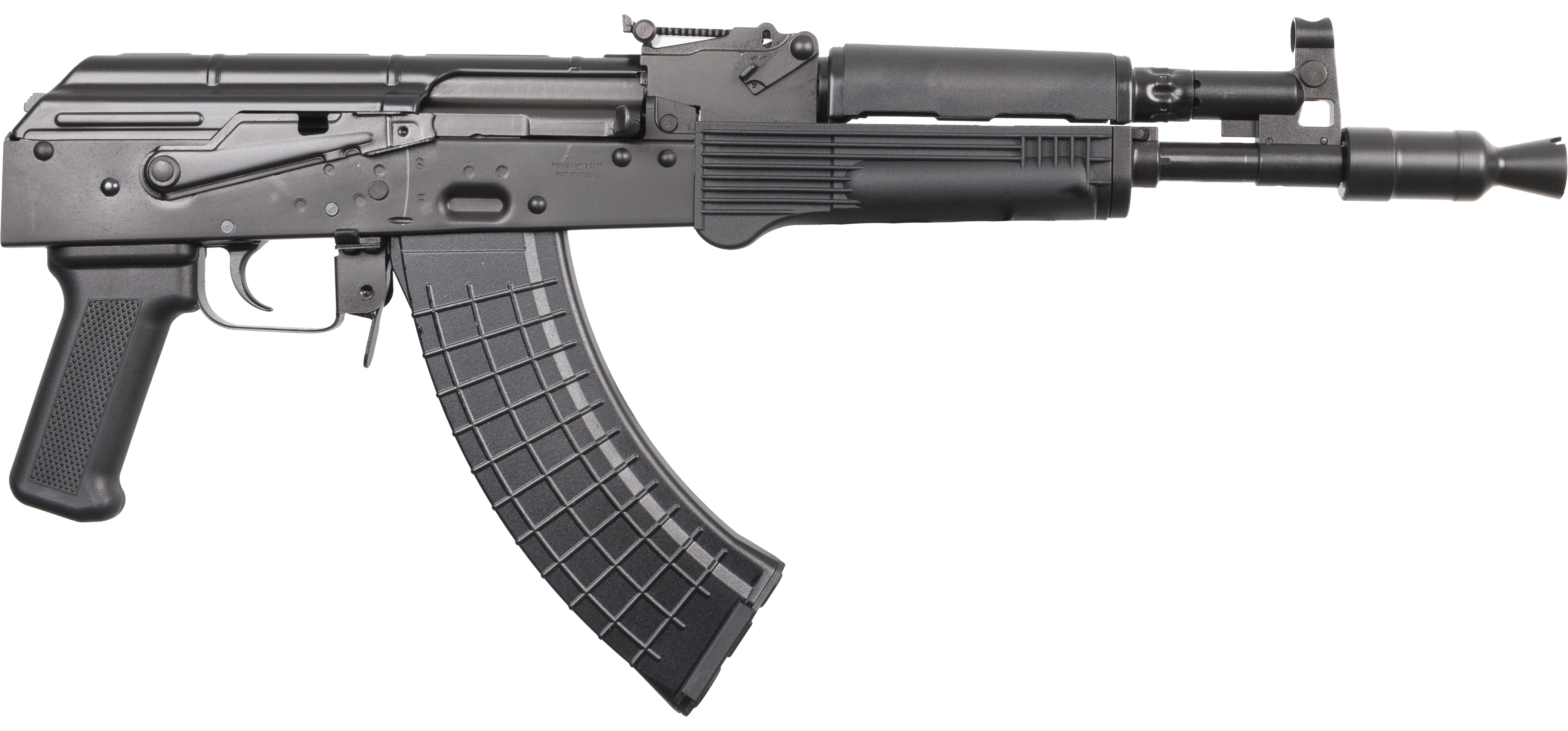 PIONEER ARMS Hellpup AK-47 7.62x39mm 11.73in 2x 30rd Mags Pistol AK0031FTP