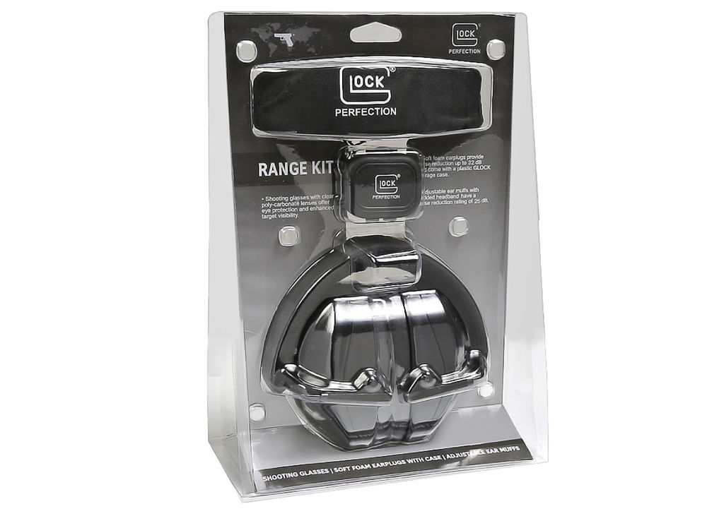 Glock Range Kit with Ear Muffs and Eye Glasses - AP60220 - Glock