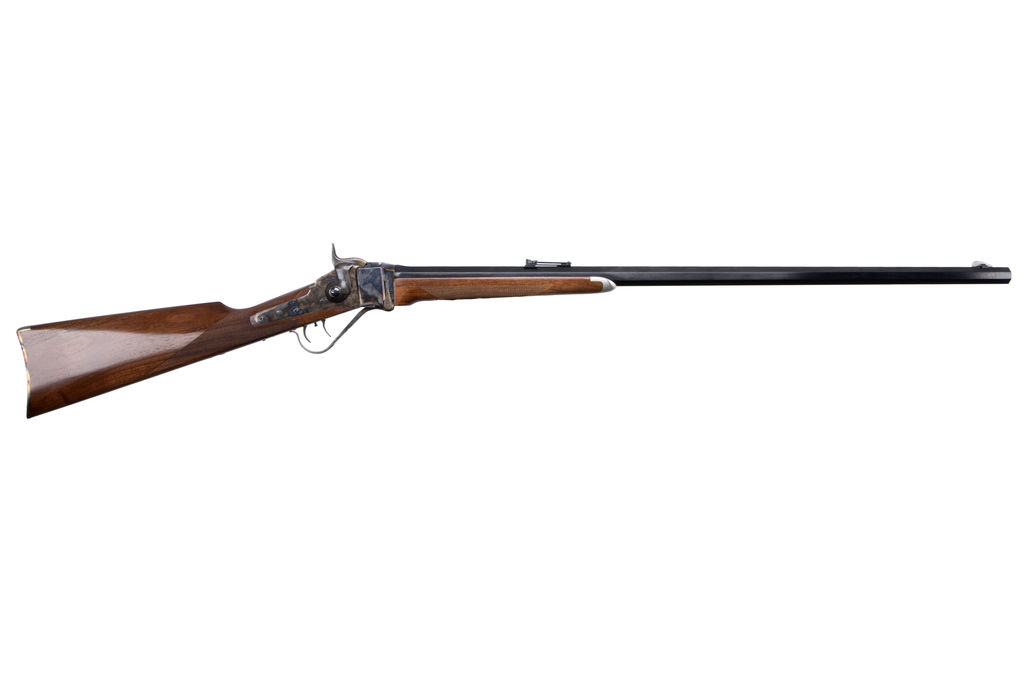 Cimarron AS100 1874 Sharps Rifle 45-70, 32" Octagonal Barrel, Walnut