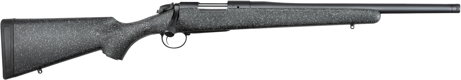 Bergara B14S511C B-14 Ridge SP 308 Win 4+1 18" Threaded Barrel Graphite Black Cerakote Gray Speckled Black Stock - BERGARA - 308 Win