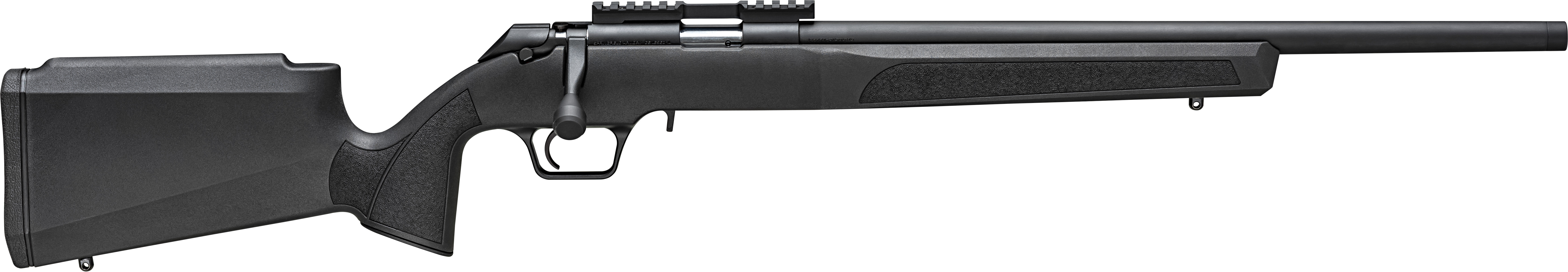 Springfield Armory Model 2020 Rimfire Target, .22 LR, 20" Heavy Straight Tapered Threaded Matte Blued Barrel, Black Polymer Stock, Adjustable Trigger, 10+1 Capacity, 38" Length, Picatinny Mount