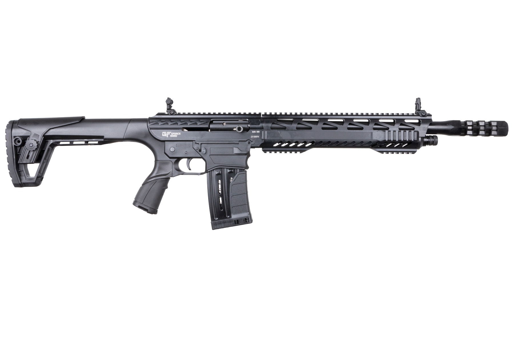 GForce Arms BR991220DLX Shotgun 12GA 20" 5+1 Black Polymer Adjustable - GForce Arms - 12 Gauge for sale at TheGunDock