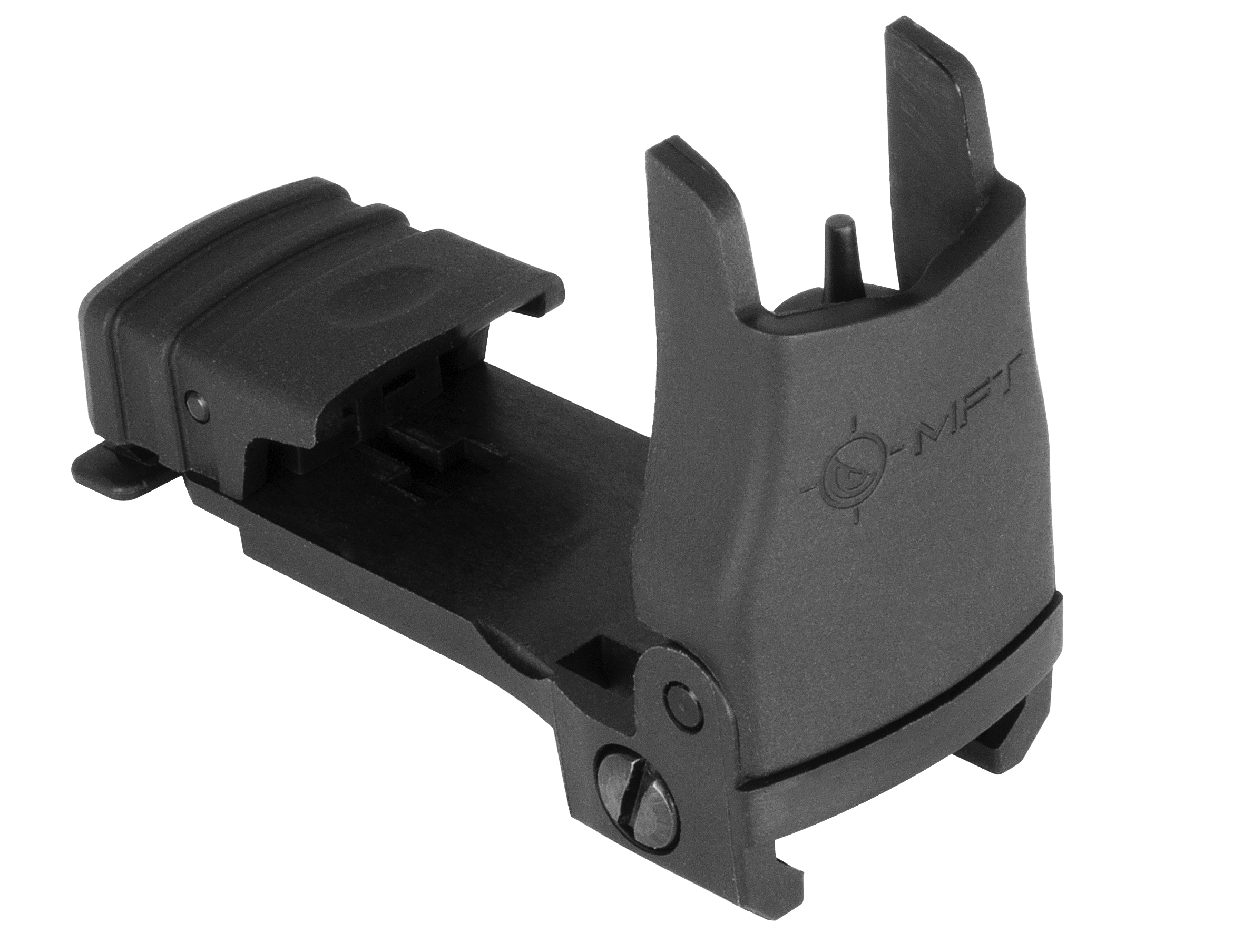 Mission First Tactical BUPSWF Flip Up Front Sight Black Folding AR-Platform