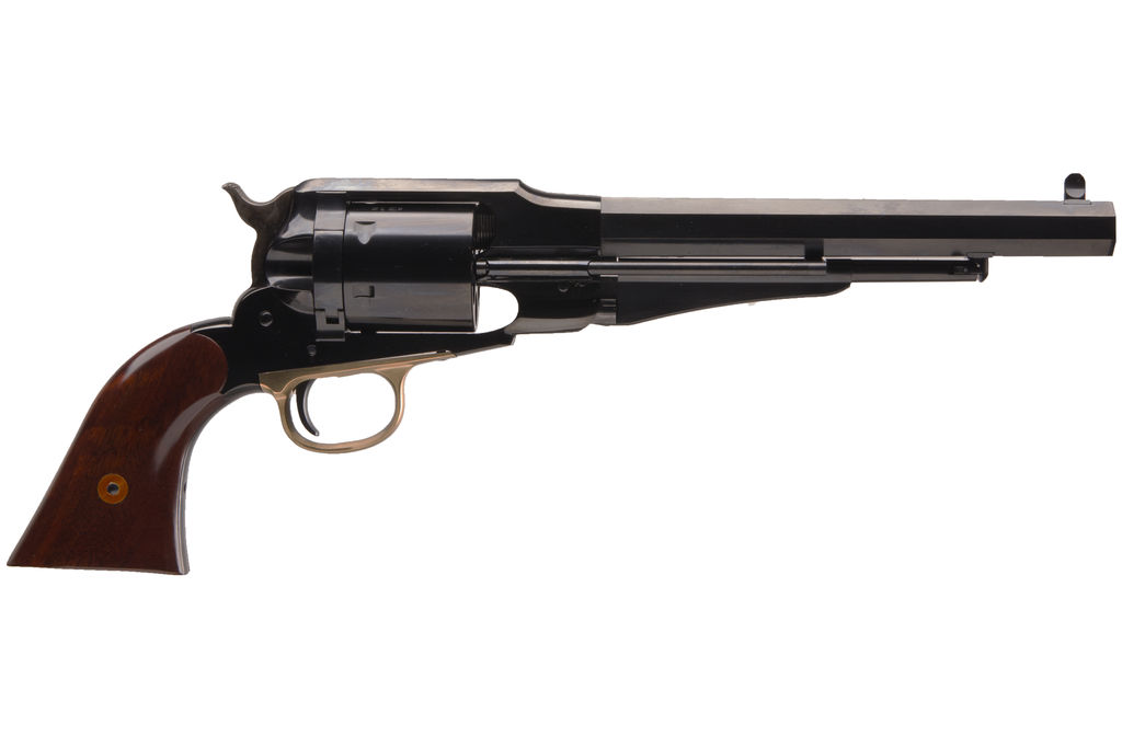 Cimarron 1858 New Model Army .45 LC Revolver, 8" Barrel, Blued