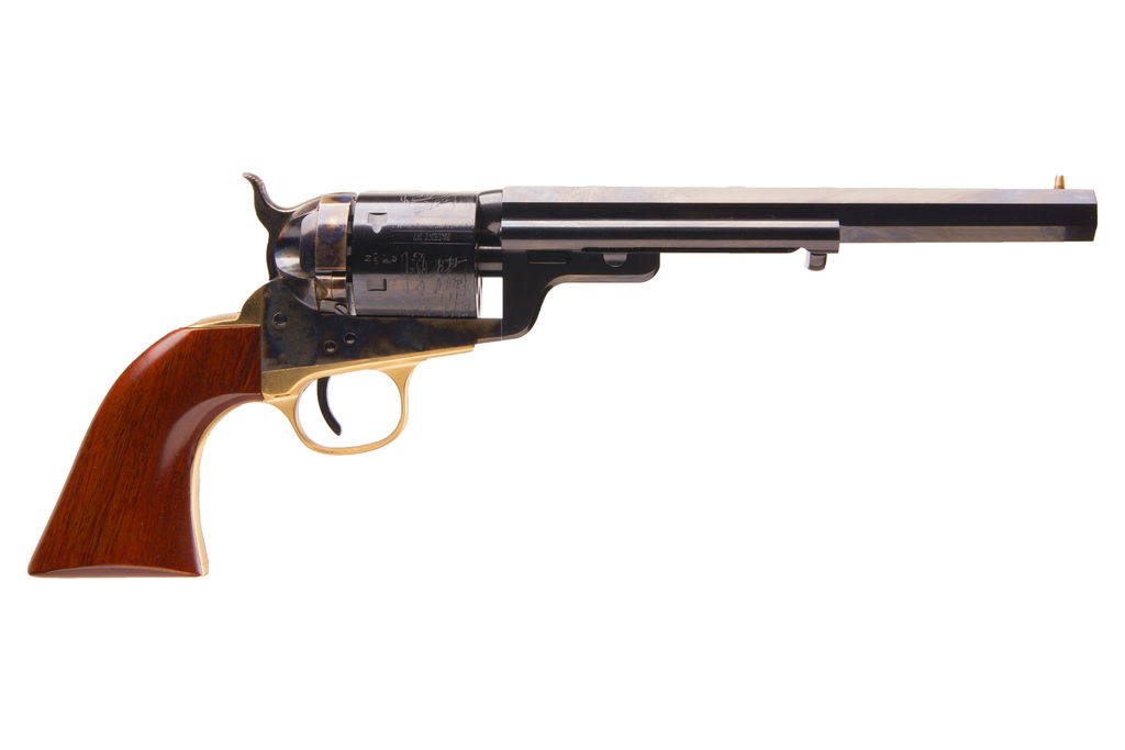 Cimarron 1851 Richards Mason Navy Revolver 38 Spl. 7.5 in. Case Hardened...