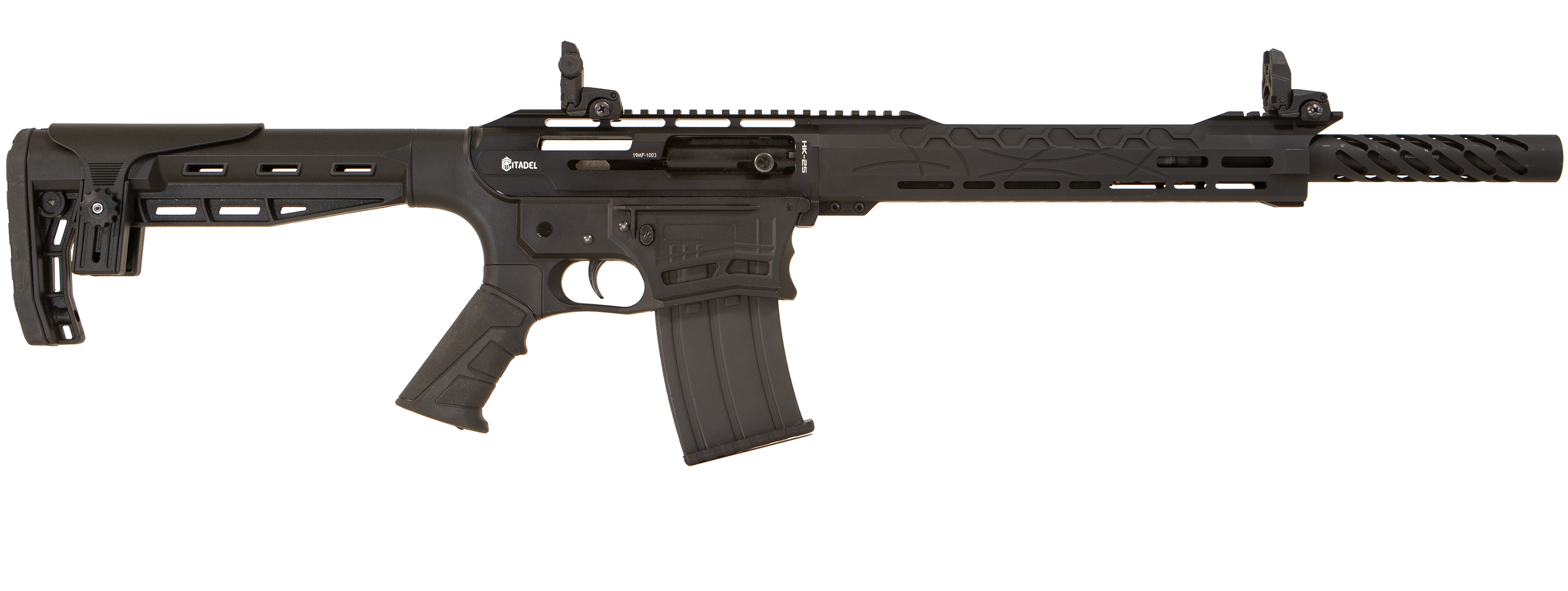 Citadel Boss 25 12 Gauge Semi-Auto Shotgun 18.75 in Black 5+1 Capacity