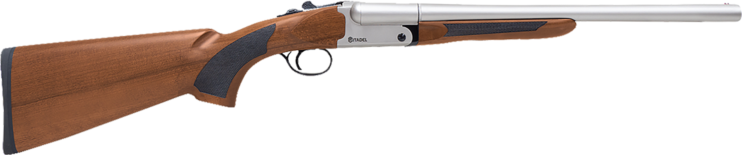 Citadel Boss SS Coach Side by Side Shotgun 20 Gauge 18.5 in Nickel - Citadel - 20 Gauge
