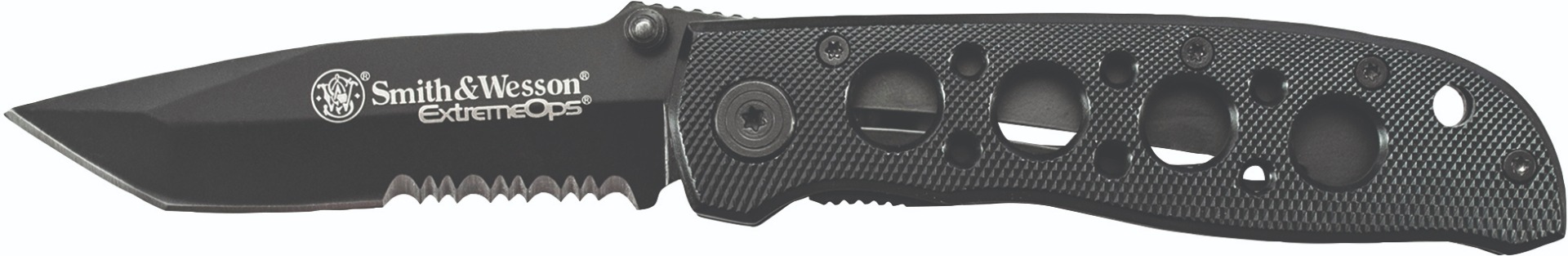 Smith & Wesson Extreme Ops Tanto Folding Knife 3 1/4 Blade Black