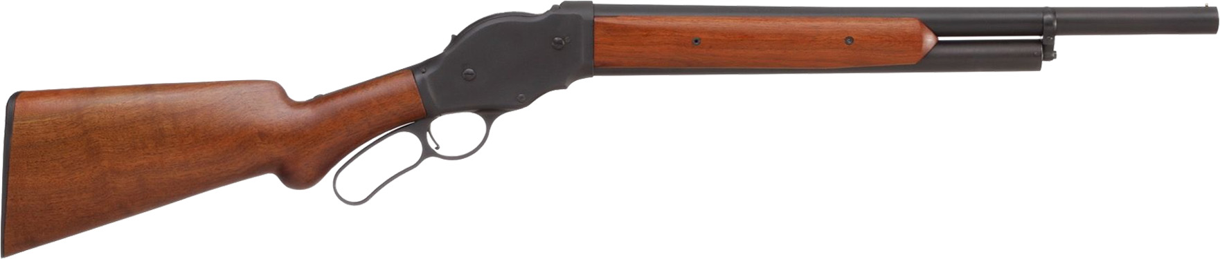 Cimarron 1887 Terminator Lever Action Shotgun 12 ga. 20 in. Walnut Blued-img-0