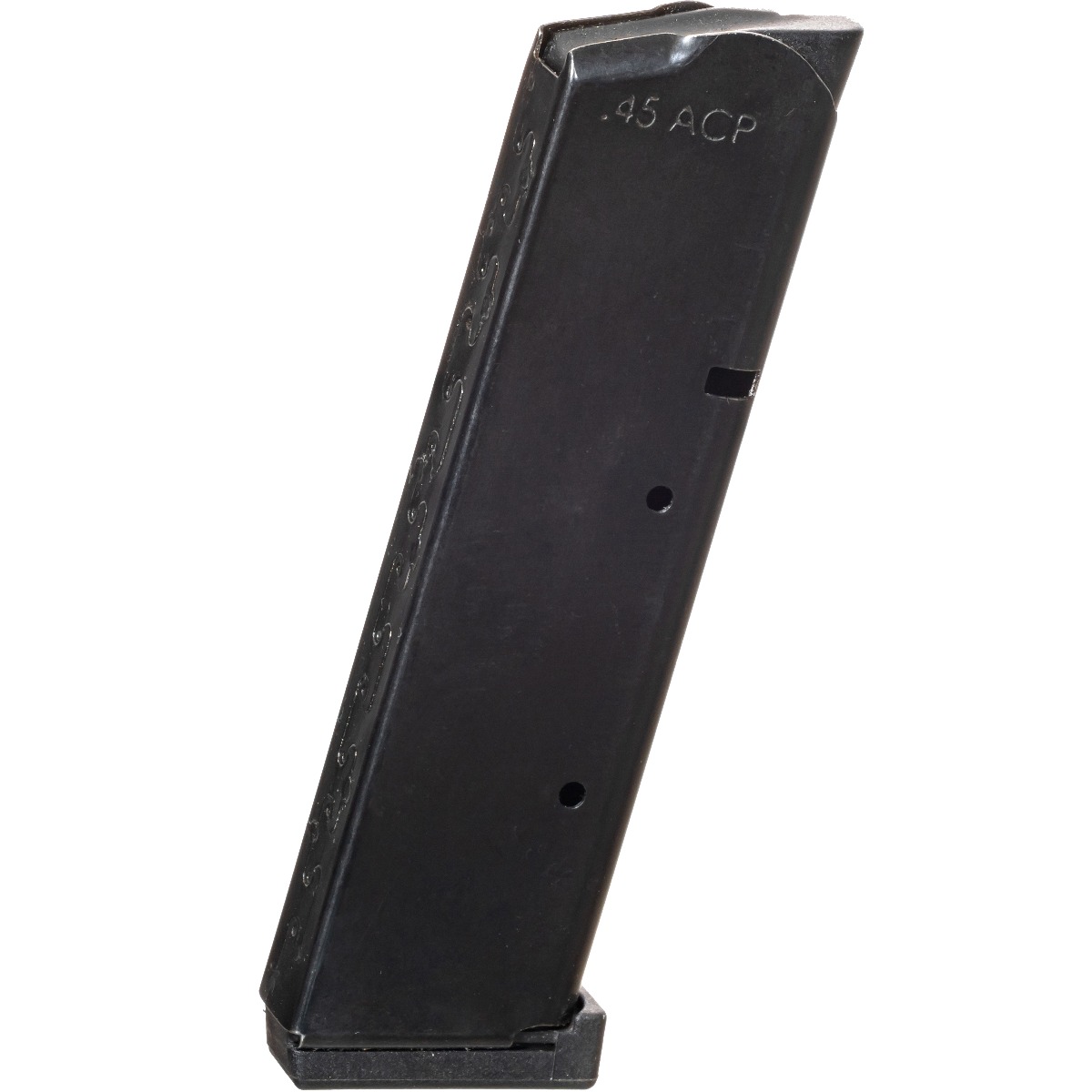ProMag 1911 .45ACP 8-Round Steel Magazine - Black, Heat-Treated with Polymer Base