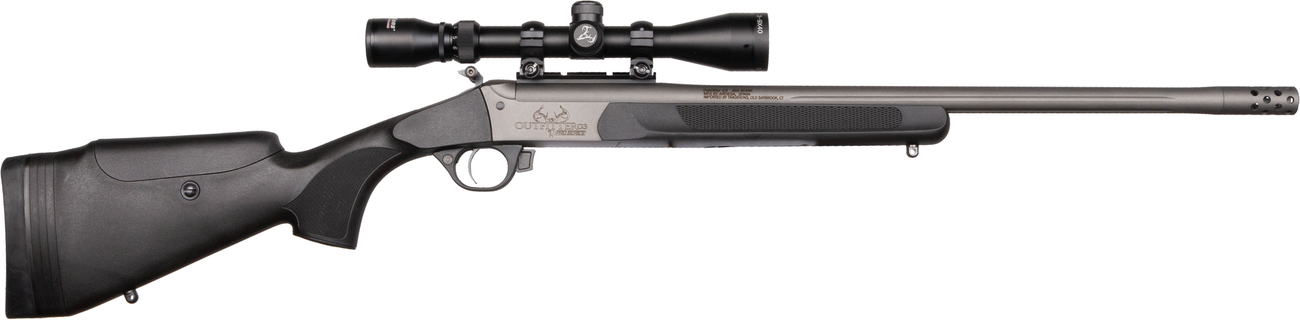 Traditions CR5-366650T Outfitter G3 Pro 360 Buckhammer Rifle 22" Barrel