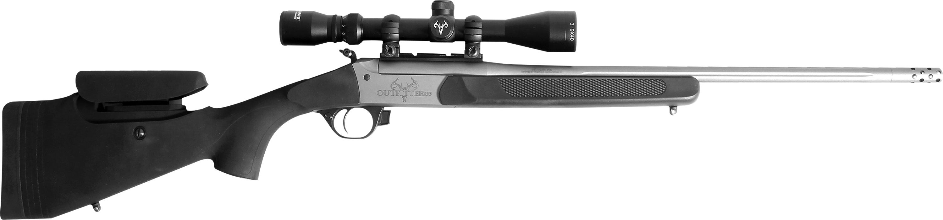 Traditions CR9-456650T Outfitter G3 Pro 450 Bushmaster Rifle 22" Fluted