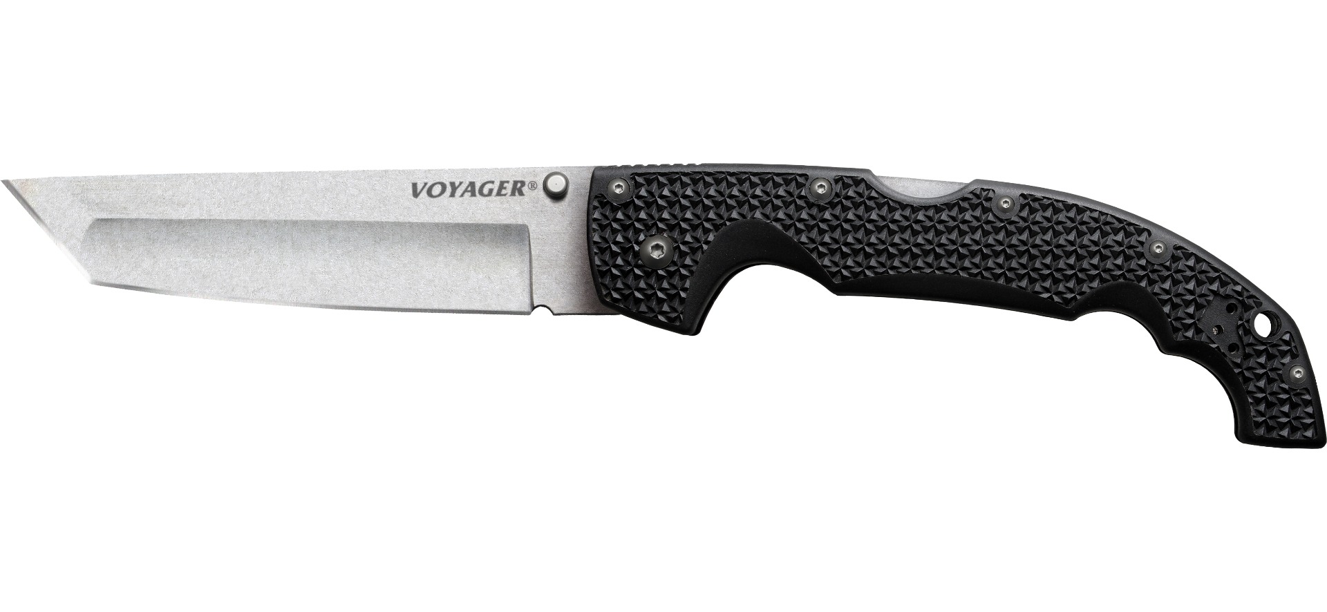 Cold Steel CS29AXT Voyager XL 5.5" Tanto AUS-10A Blade Black Handle - Cold Steel, Inc. for sale at TheGunDock
