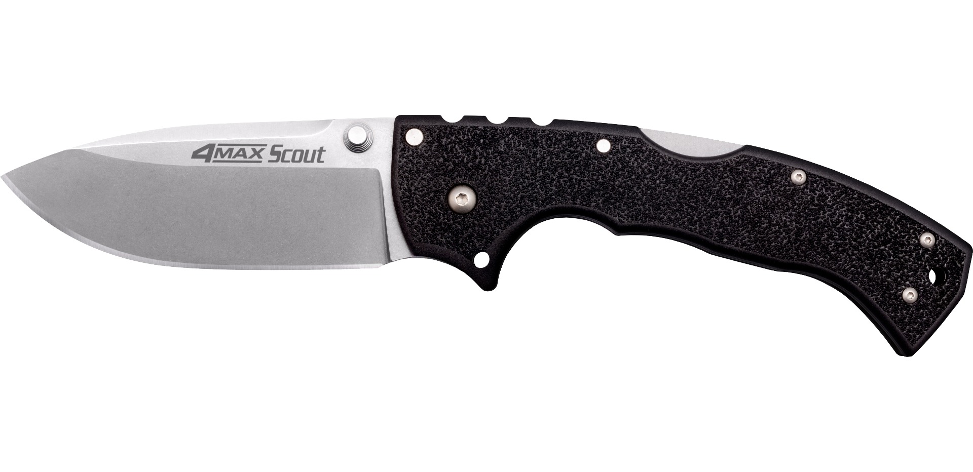 CS 4-MAX Scout Knife - 4" Blade, 10" Overall Length, AUS10A Steel, CS-62RQ