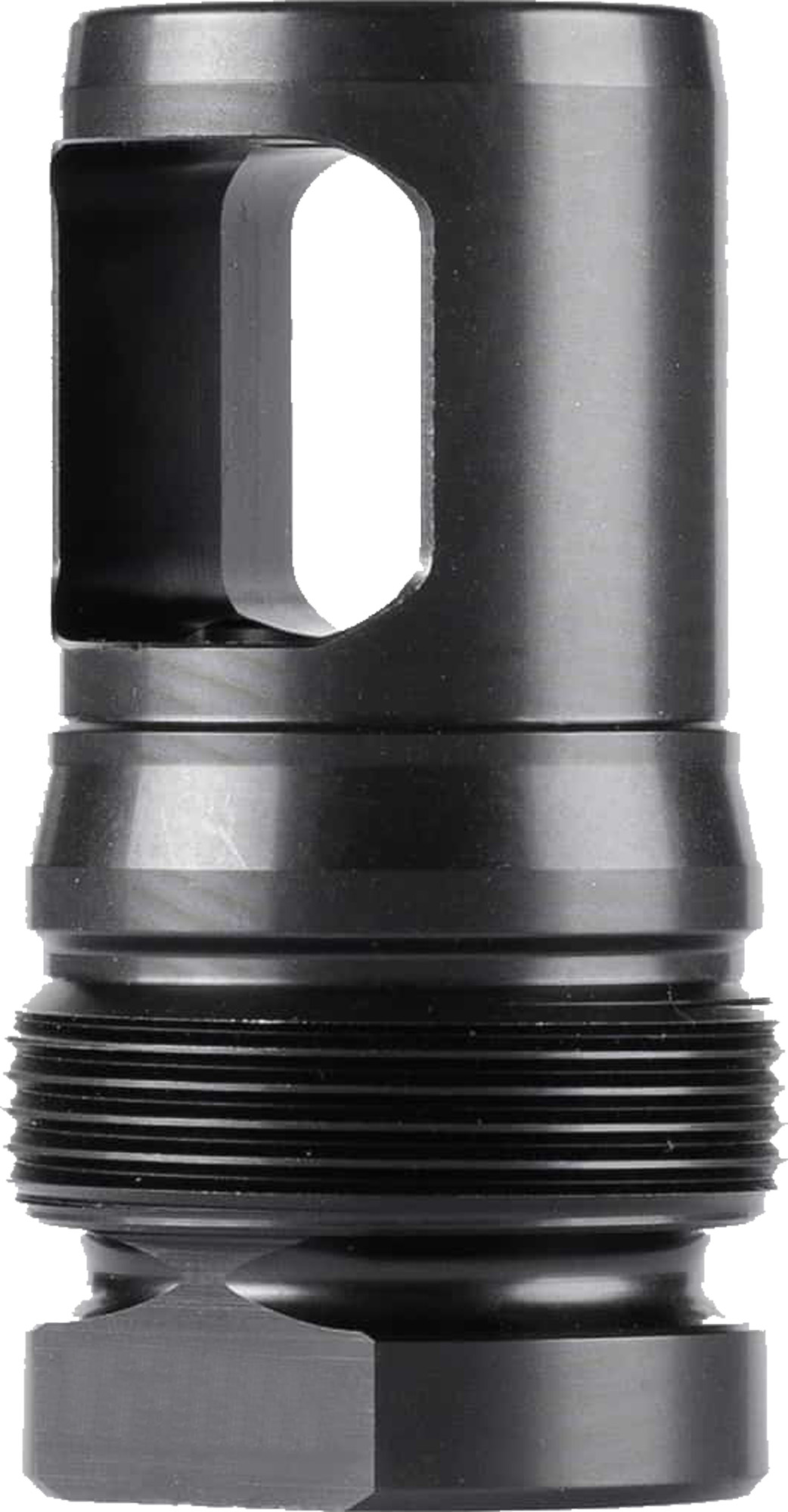 Dead Air DA152 XEMAX Muzzle Brake Black 11-16"-24 Threads 45 Cal - Dead Air - XEMAX