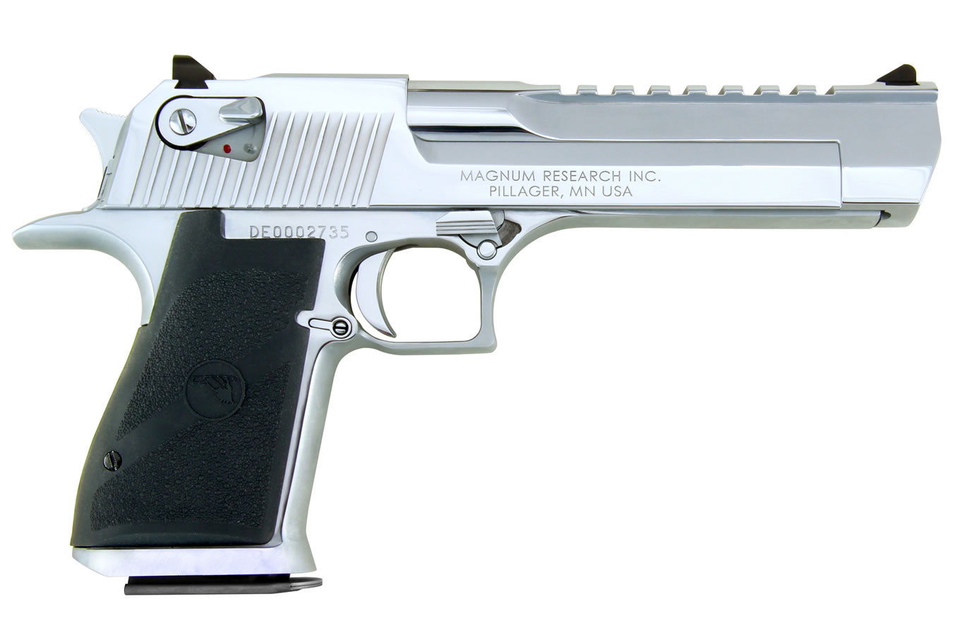 Magnum Research DE50BC Desert Eagle Mark XIX .50 AE Caliber 6" Barrel Brushed Chrome Finish