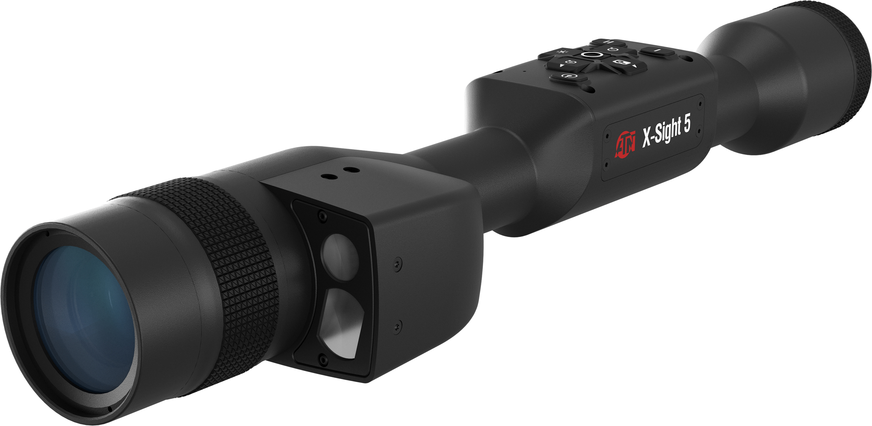 ATN X-Sight 5 Ultra HD 4K+ Smart Day/Night Scope, 3-15x Magnification, Gen V Quad Core, 30mm Tube, Multiple Reticle Options, Black - American Technologies Network