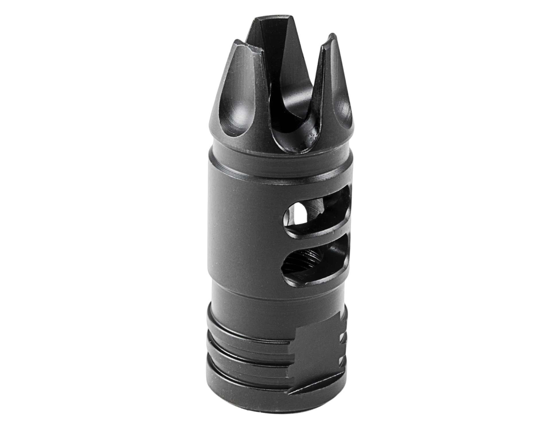 Mission First Tactical E-VolV AR15 Muzzle Device 3 Pring Ported Black