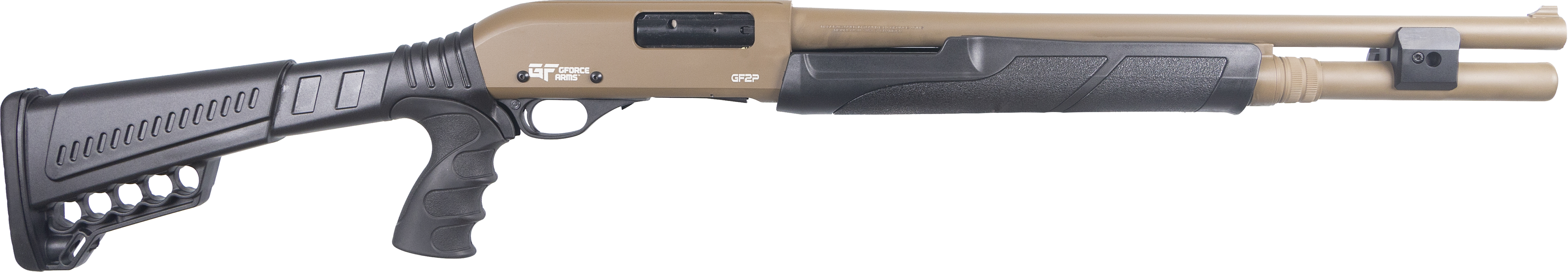 GFORCE GF2P12 12 Gauge 20 in Barrel Pump Action 7+1 Flat Dark Earth
