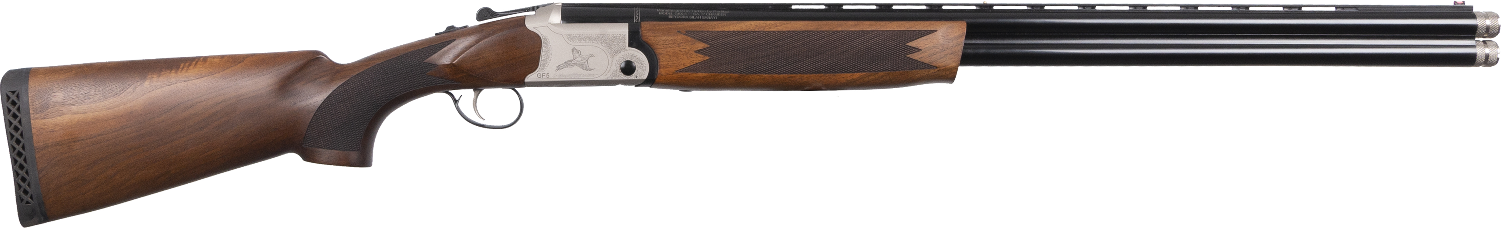 GForce GF5 Filthy Pheasant 28 in 12/20/410 Gauge O/U Shotgun, Walnut Stock