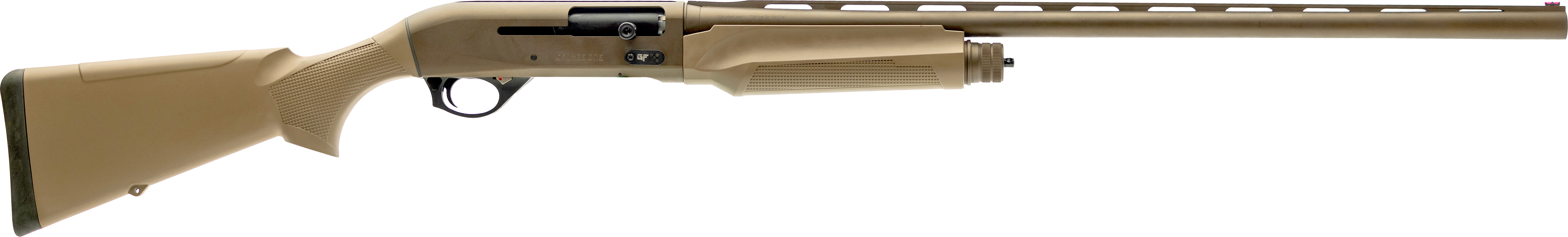 GForce Arms GFONE1228MF 12GA Shotgun, 28" Barrel, FDE, Fiber Optic Sight
