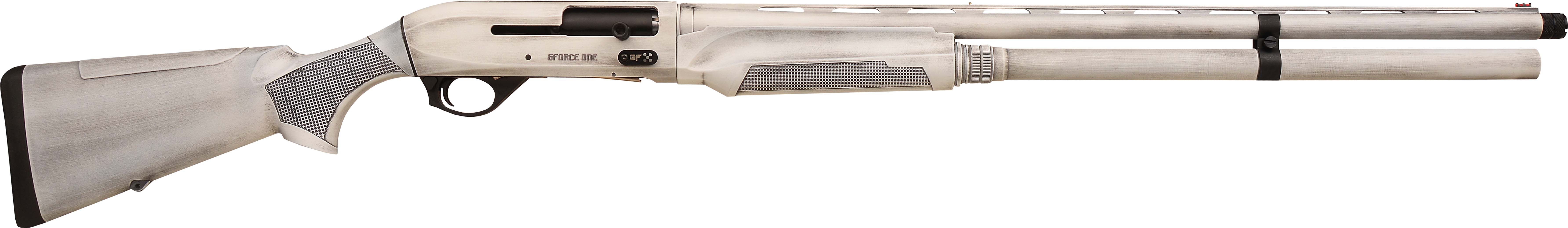 GForce Arms GFONE1228SNW 12GA Shotgun 28" Barrel White Cerakote 3+1/10+1