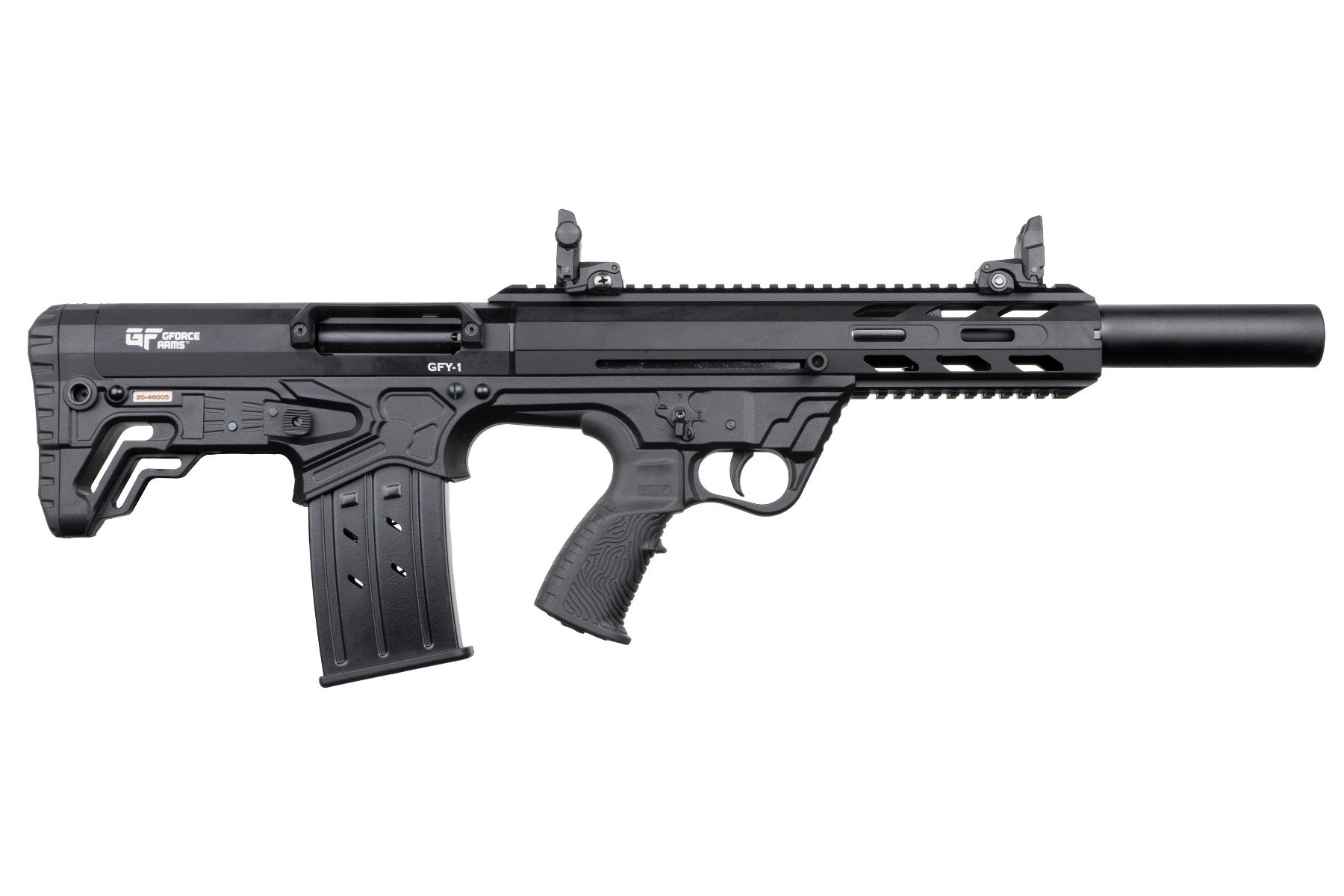 GForce Arms Semi-Auto Bullpup Shotgun 12 Ga.18.5" Barrel 2-5Rd Mags Black