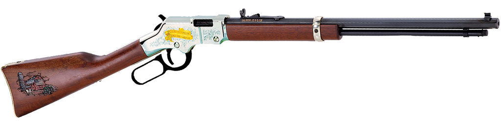 Henry H004AF Golden Boy American Farmer Tribute 22 Short Caliber with 16 - Henry Repeating Arms - 22 LR