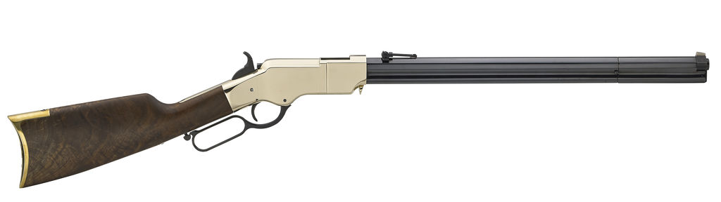 Henry H011C Original 45 Colt 24.5 Inch 13 Rounds Brass Polished Receiver... - Henry Repeating Arms - 45 Colt